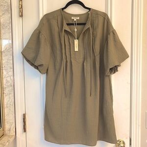 NWT Max Studio London balloon sleeve dress